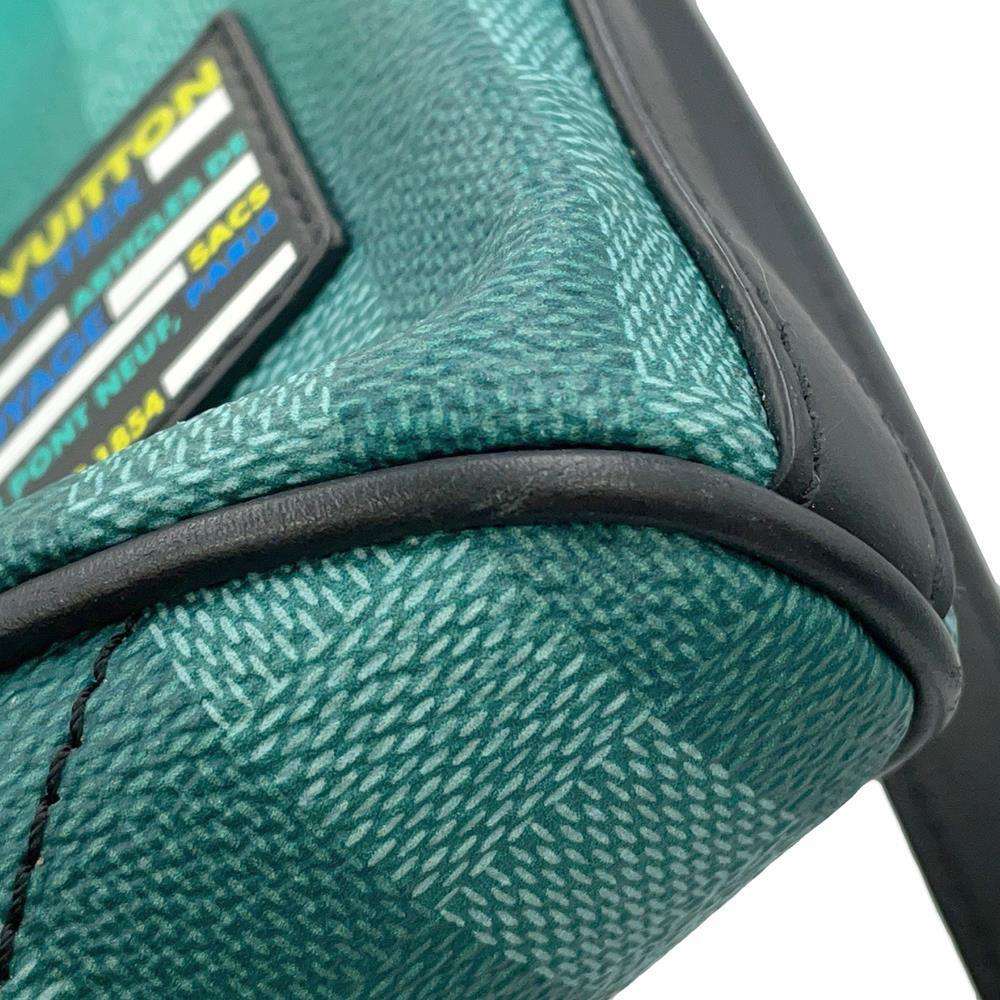 LOUIS VUITTON Sac Malang Yellow/GreenM59920 Damier stripe