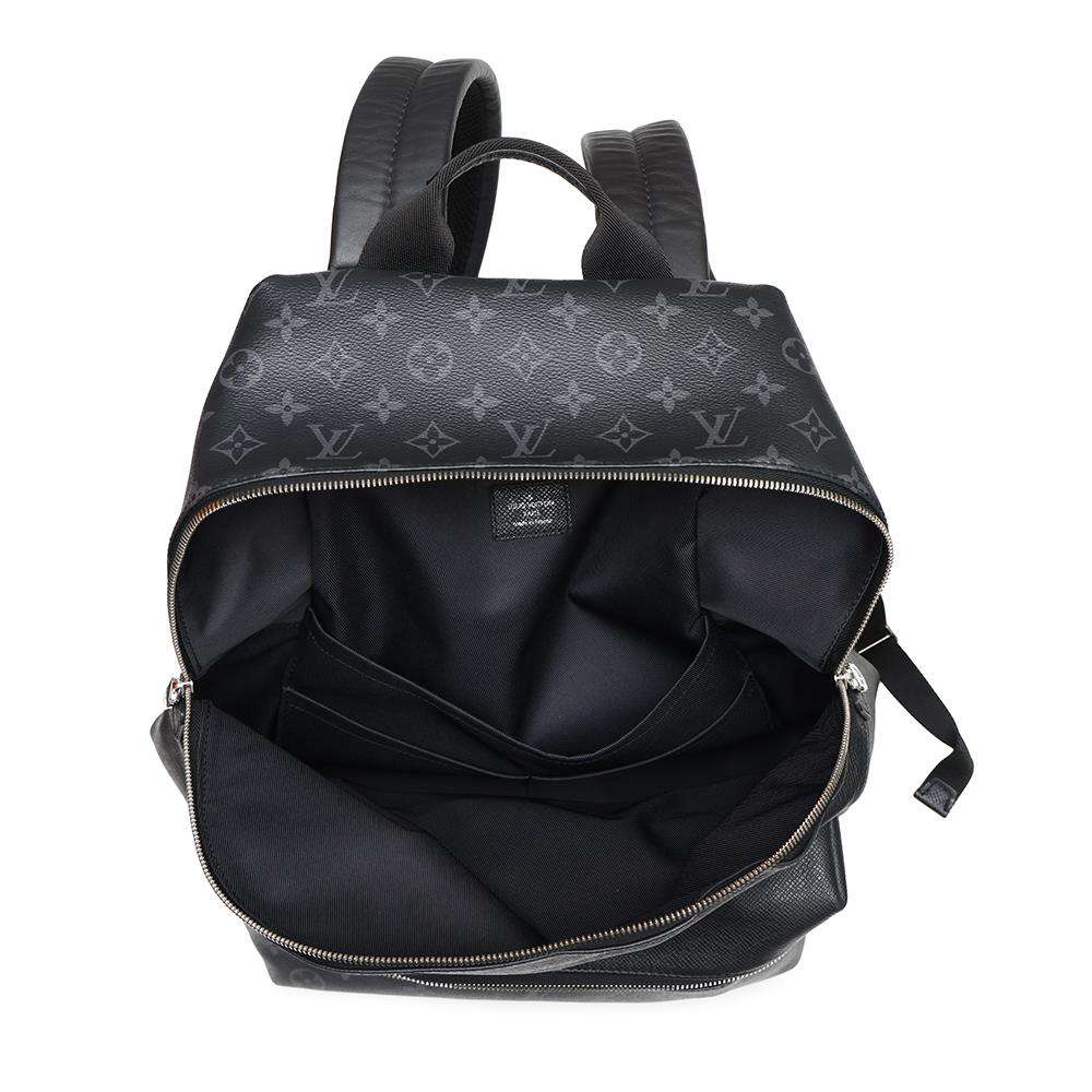 LOUIS VUITTON Discovery・Backpack NoirM30230 Taiga Leather Monogram Eclipse