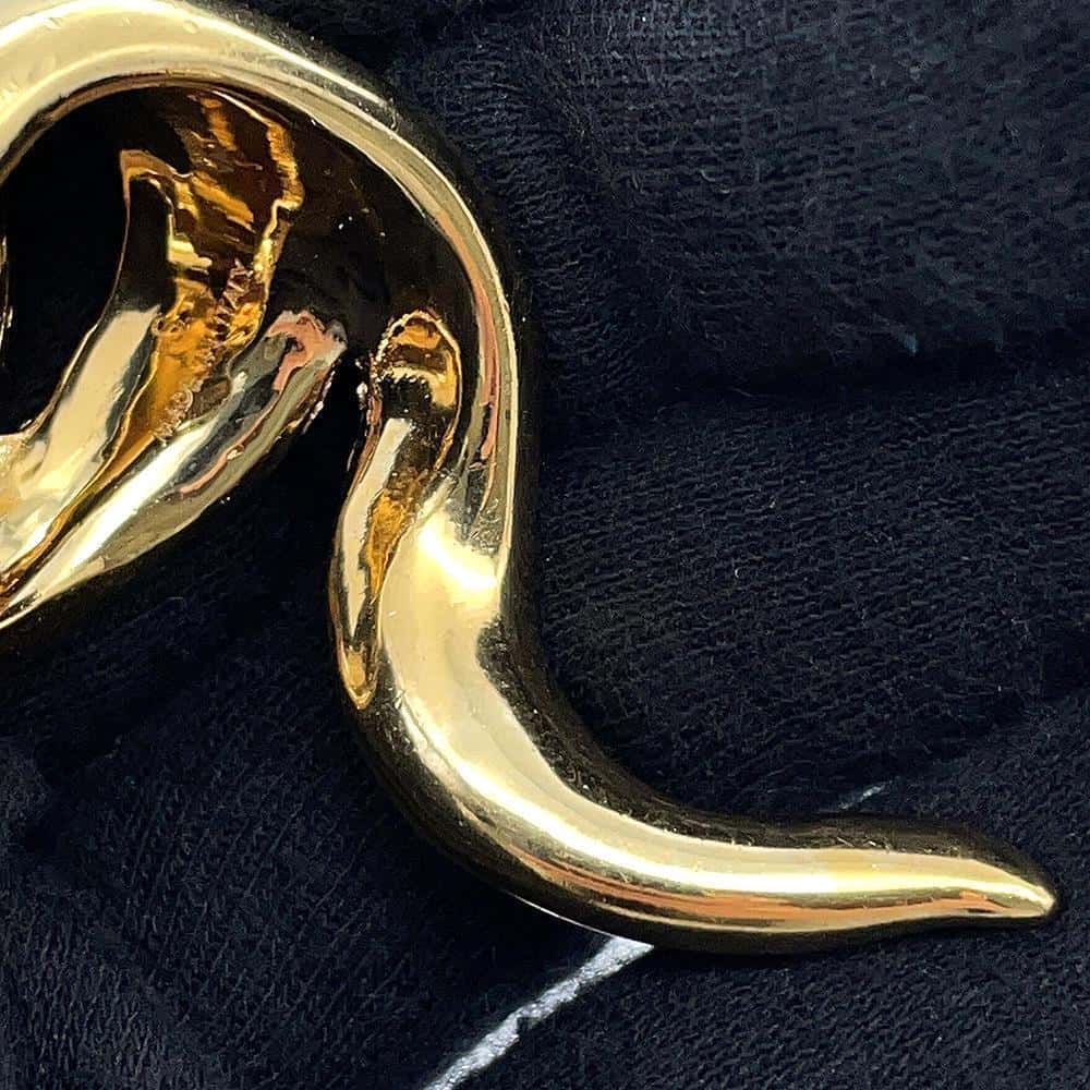 LOUIS VUITTON Ring Size S GoldMP1955 Metal