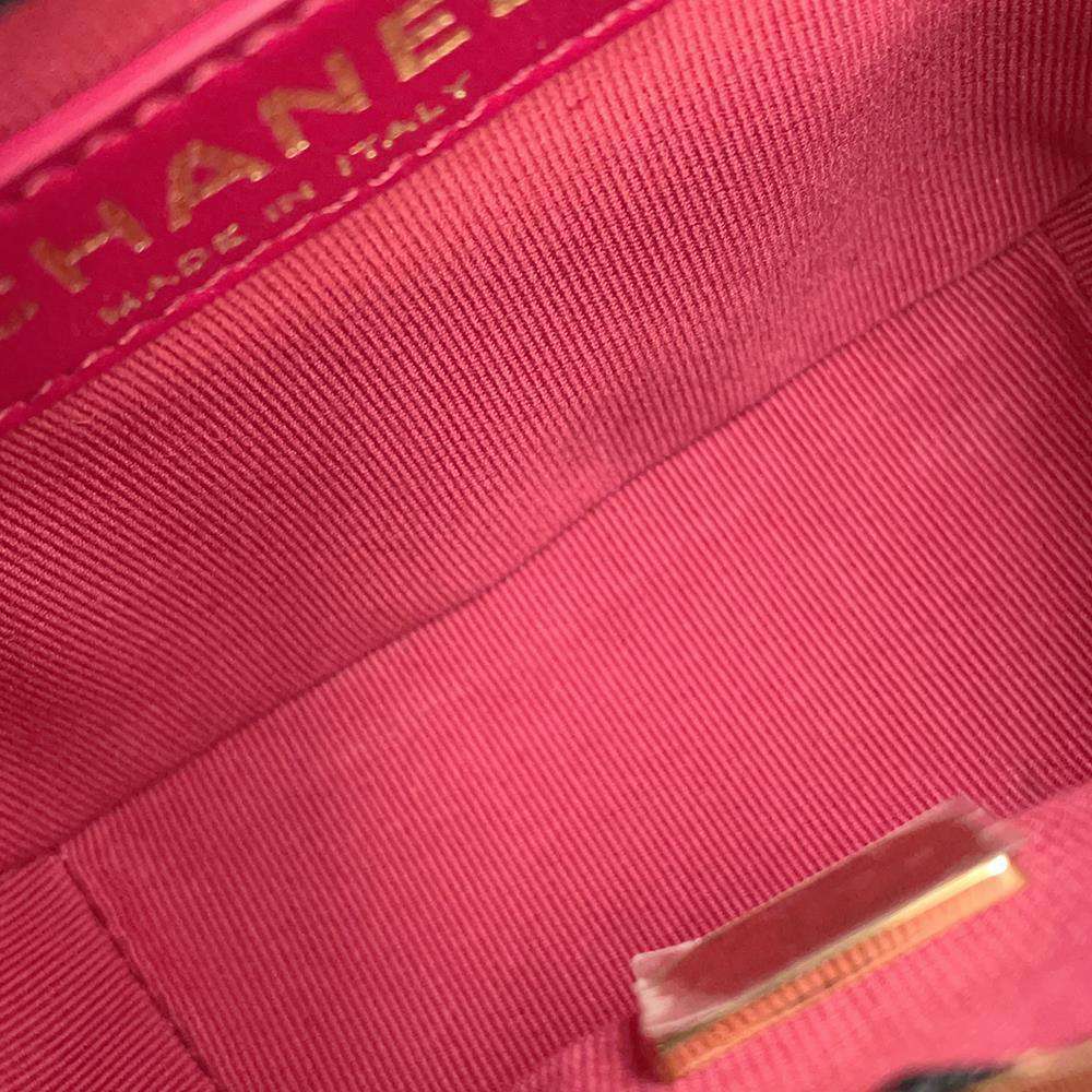 CHANEL Matelasse CC Logo Box ChainShoulder BlackAS2635 Lambskin
