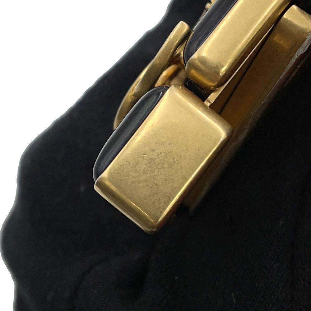 CHANEL Matelasse CC Logo Box ChainShoulder BlackAS2635 Lambskin