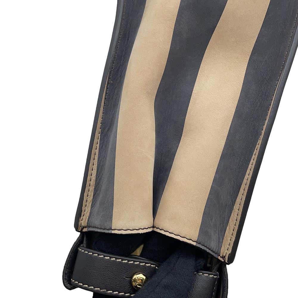 FENDI Pecan Peekaboo Black/Brown8BN290 Nubuck Leather Size Medium