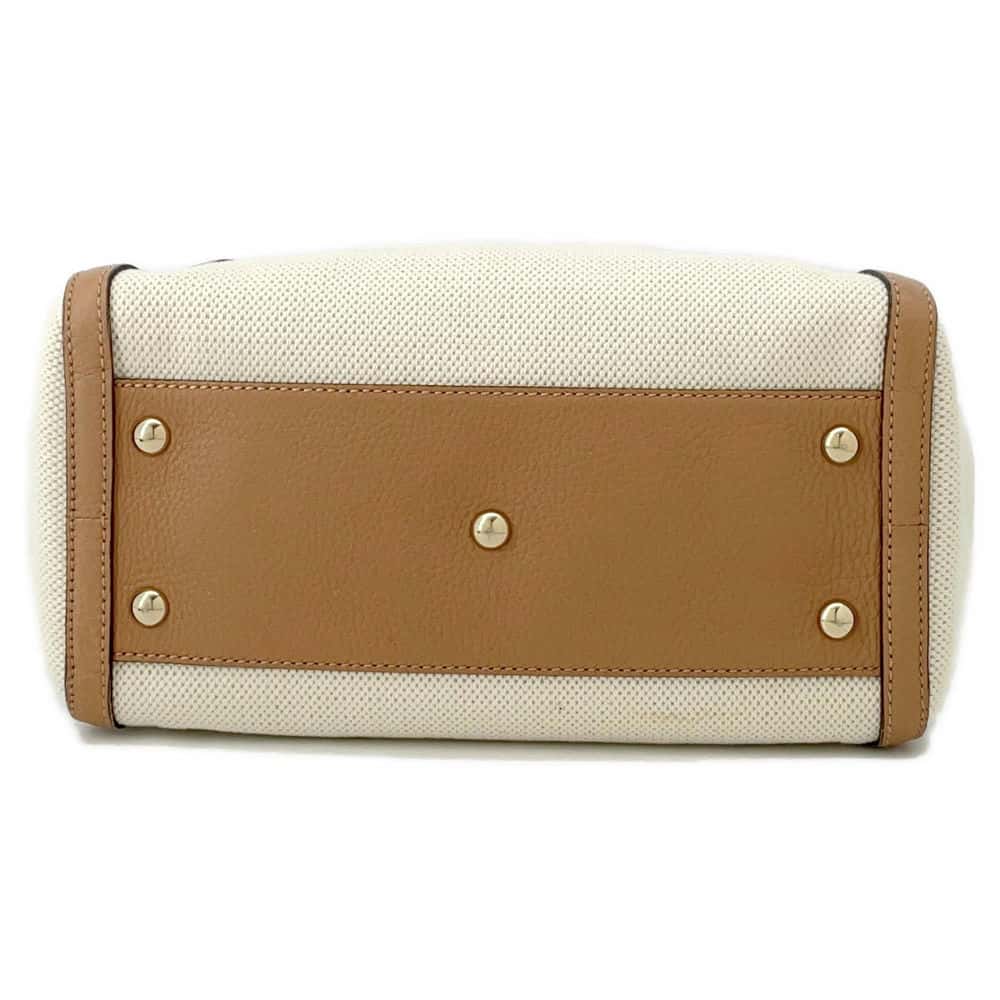 GUCCI Soho 2wayBag Natural/Jasmin Flower336751 Canvas Leather