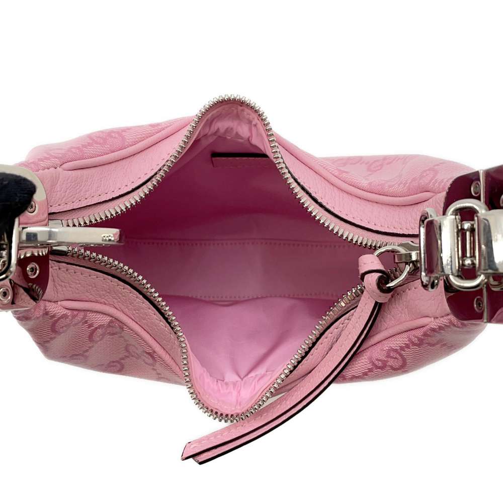 GUCCI Attaché Shoulder Bag Pink699409 PVC Canvas