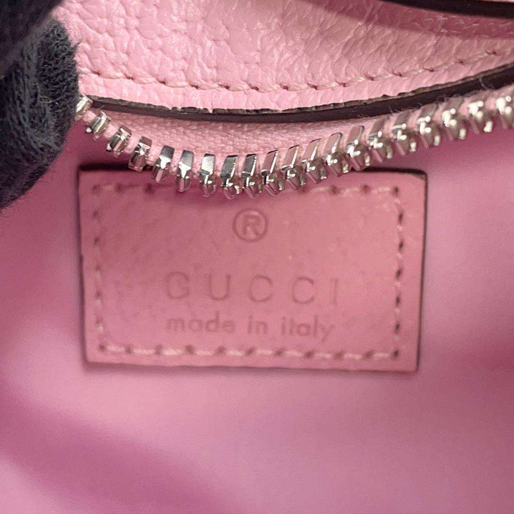 GUCCI Attaché Shoulder Bag Pink699409 PVC Canvas