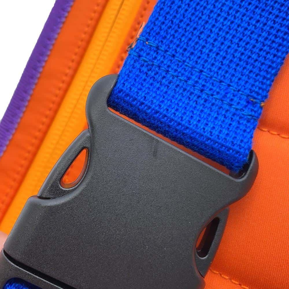 GUCCI GGNylon Belt Bag Purple/Blue/Orange752102 Nylon Rubber