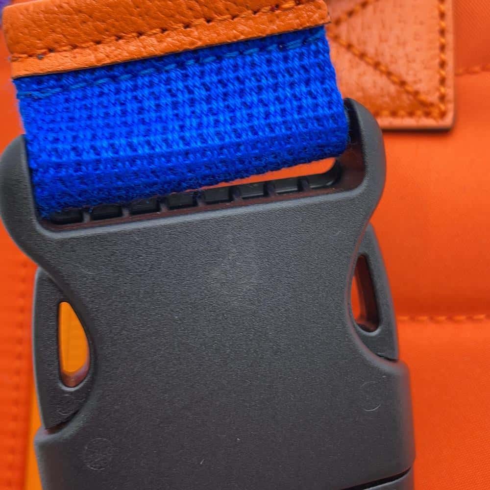 GUCCI GGNylon Belt Bag Purple/Blue/Orange752102 Nylon Rubber