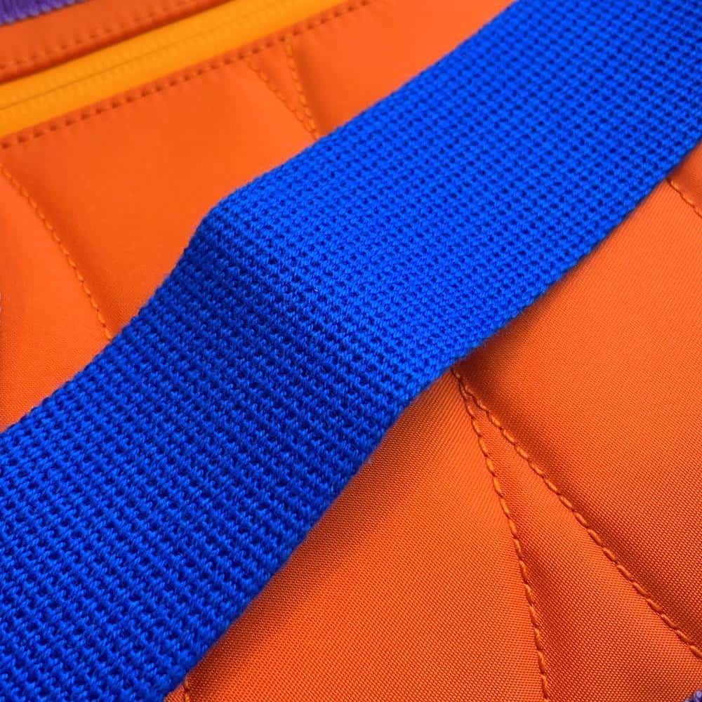 GUCCI GGNylon Belt Bag Purple/Blue/Orange752102 Nylon Rubber