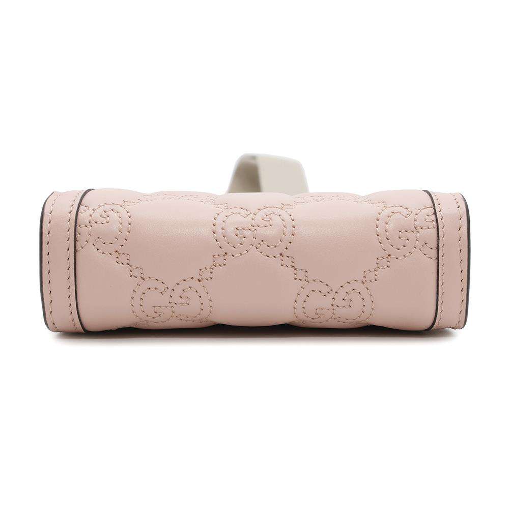 GUCCI GGMatelasse 2WAYHandbag Pink723776 Leather