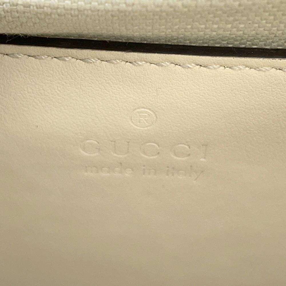 GUCCI GG Marmont 2WAYShoulder White739681 Leather