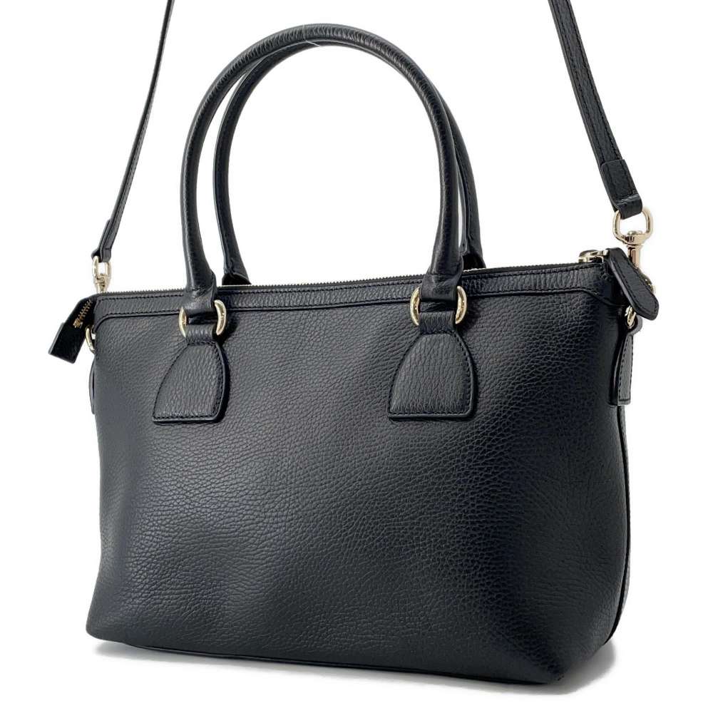 GUCCI Interlocking G 2wayBag Black449659 Leather