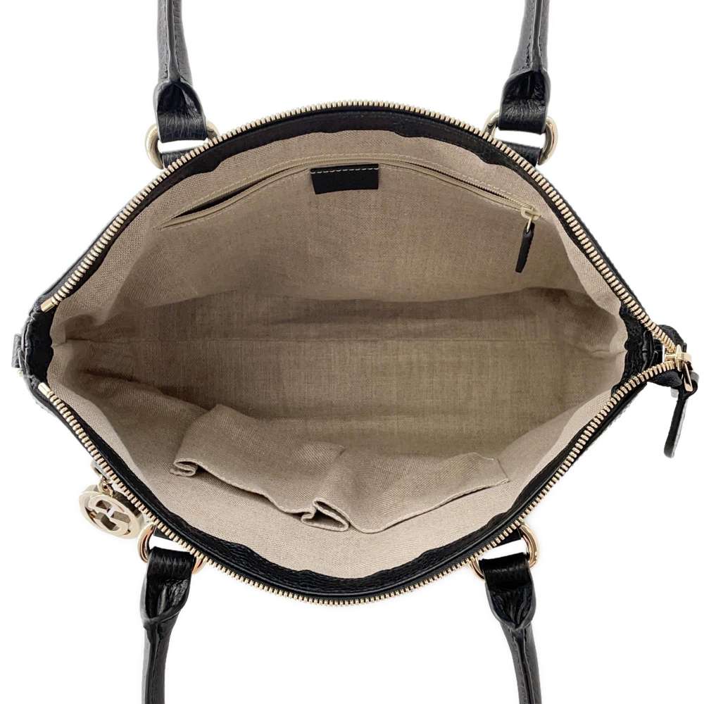 GUCCI Interlocking G 2wayBag Black449659 Leather