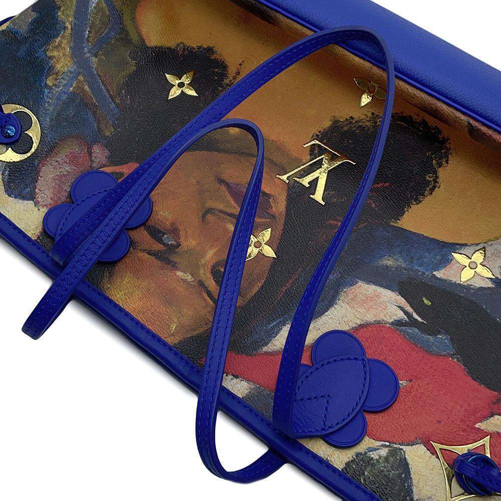 LOUIS VUITTON Neverfull Blue/MulticolorM43359 Monogram Celty Masters Collection Gauguin Size MM