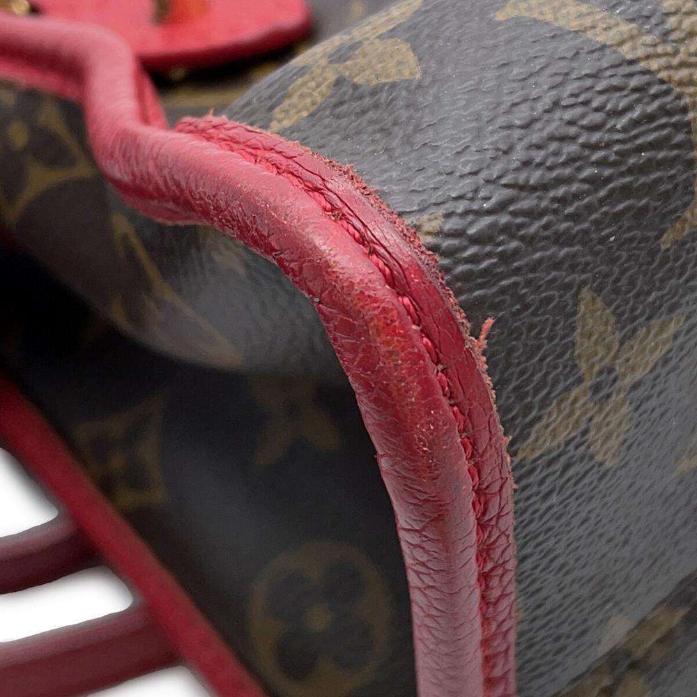 LOUIS VUITTON Popincourt CeriseM43433 Monogram Size PM