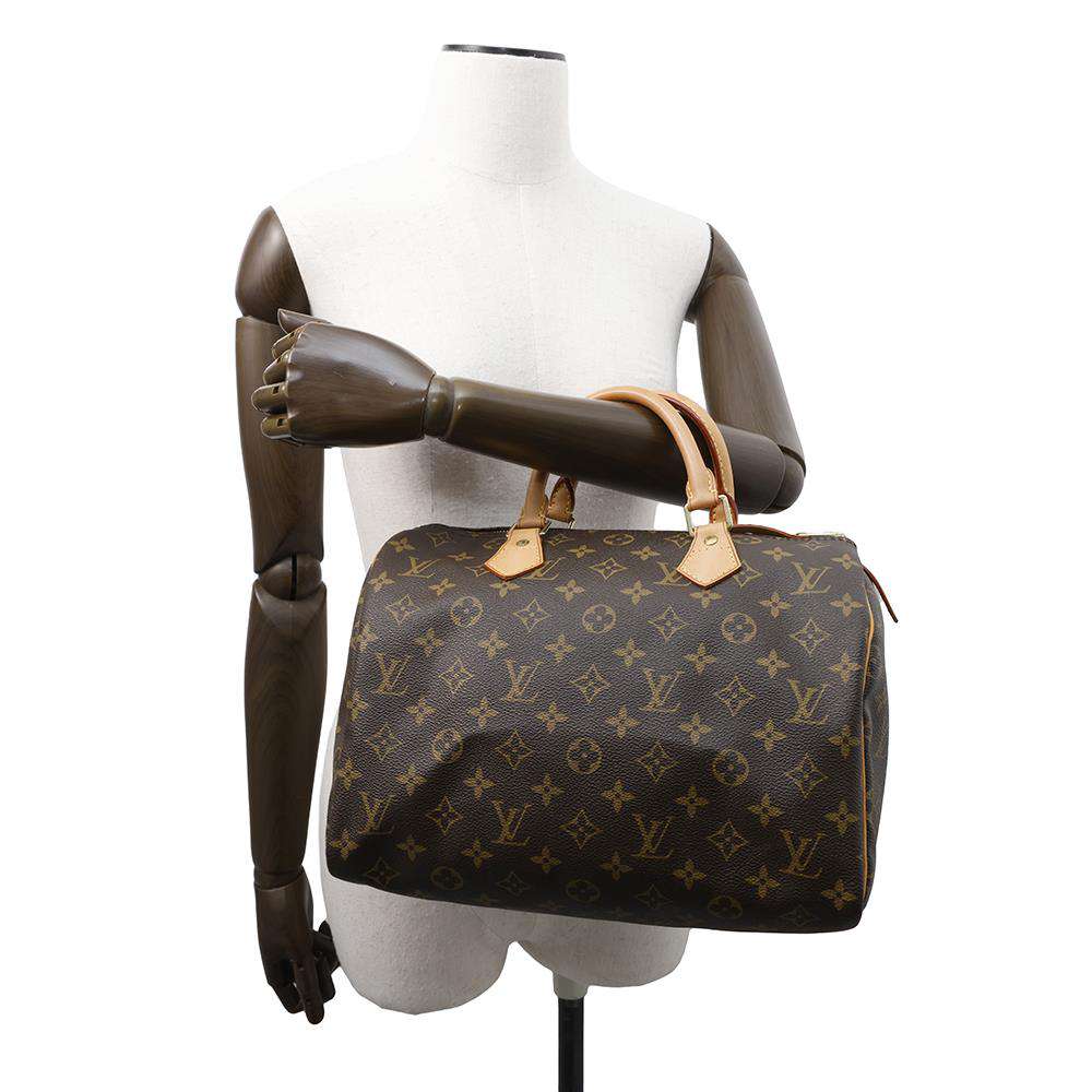 LOUIS VUITTON Speedy BrownM41526 Monogram Size 30