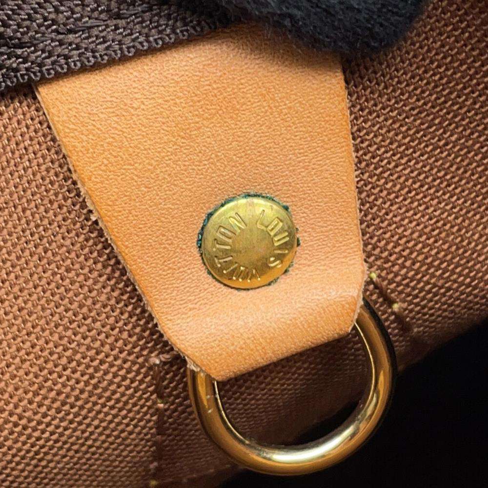LOUIS VUITTON Speedy BrownM41526 Monogram Size 30