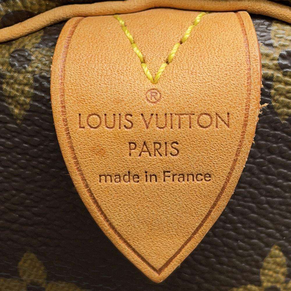 LOUIS VUITTON Speedy BrownM41526 Monogram Size 30