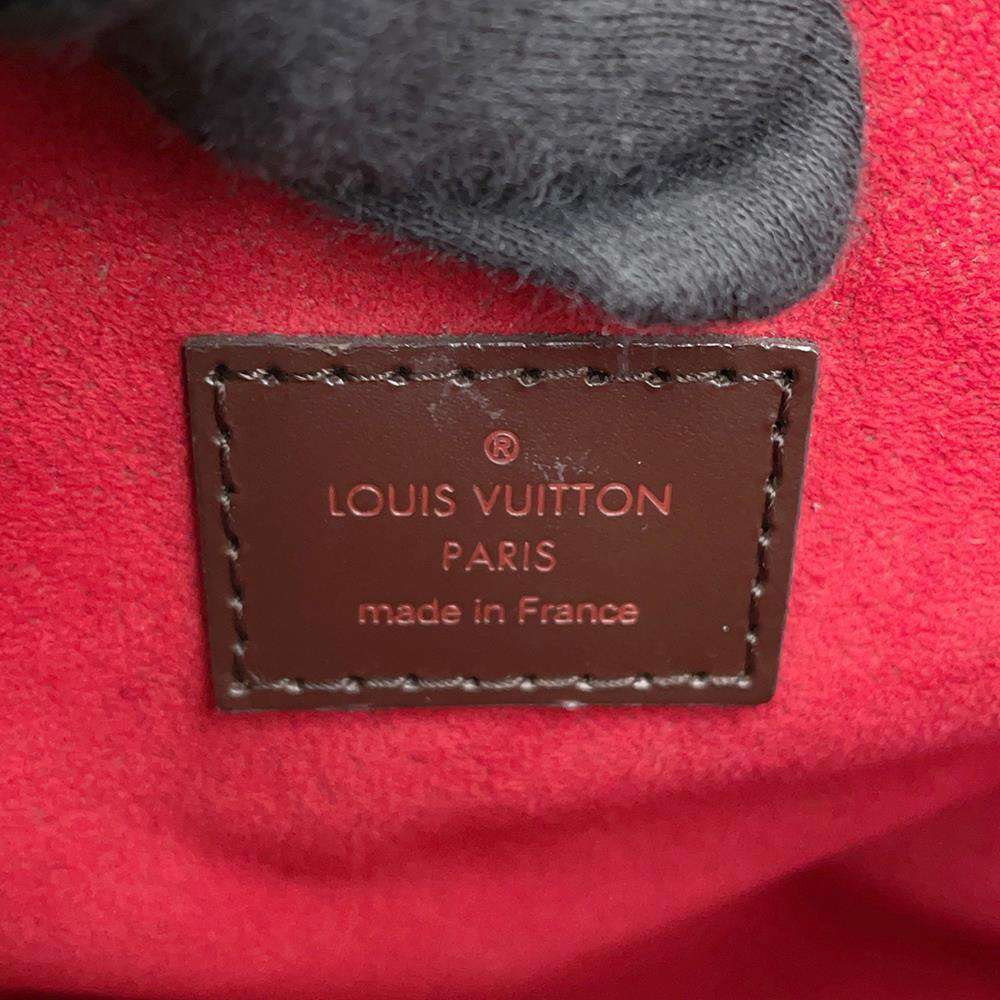 LOUIS VUITTON Trevi RedN51998 Damier Ebene Canvas Size GM