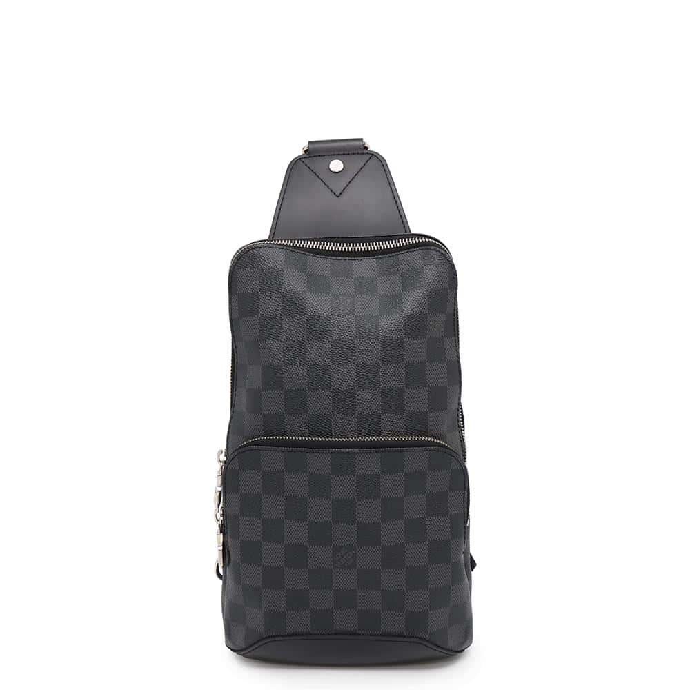 LOUIS VUITTON Avenue Sling Bag NoirN41719 Damier Graphite