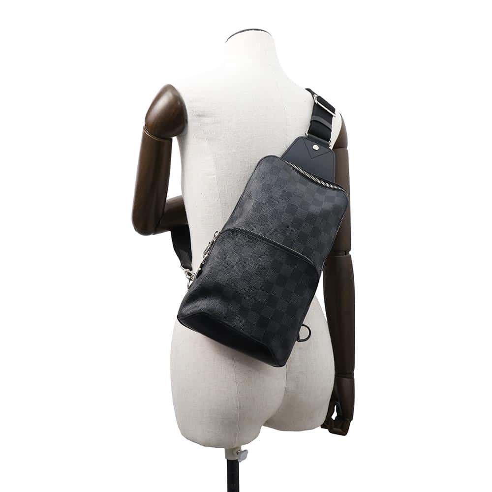 LOUIS VUITTON Avenue Sling Bag NoirN41719 Damier Graphite