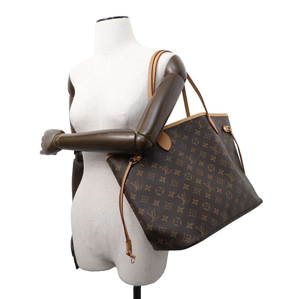 LOUIS VUITTON Neverfull BeigeM40995 Monogram Size MM