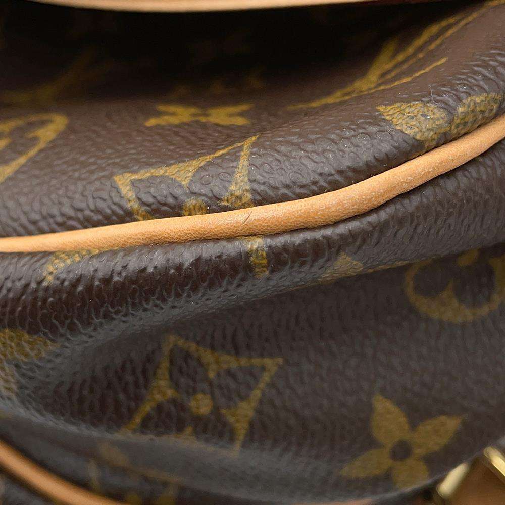 LOUIS VUITTON Saumur BrownM42256 Monogram Size 30