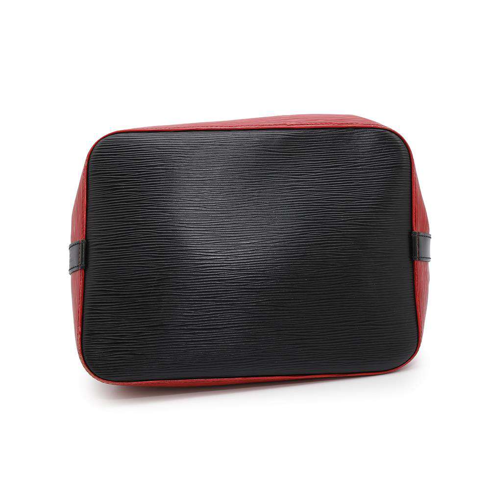 LOUIS VUITTON Petit Noe Castilian Red/NoirM44172 Epi Leather