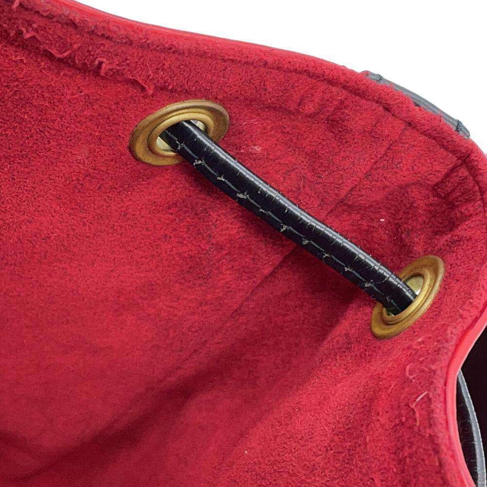 LOUIS VUITTON Petit Noe Castilian Red/NoirM44172 Epi Leather