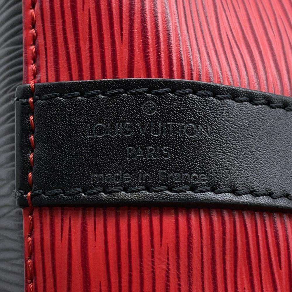 LOUIS VUITTON Petit Noe Castilian Red/NoirM44172 Epi Leather