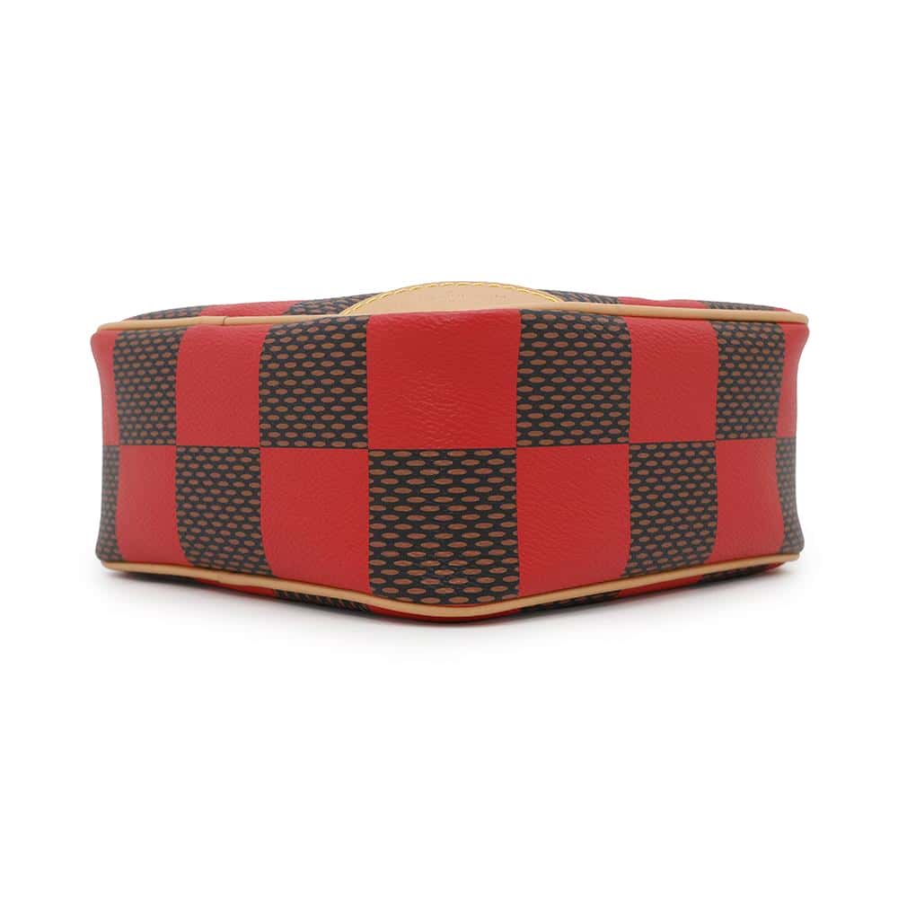 LOUIS VUITTON Chess Messenger RedN40561 Damier・Pop