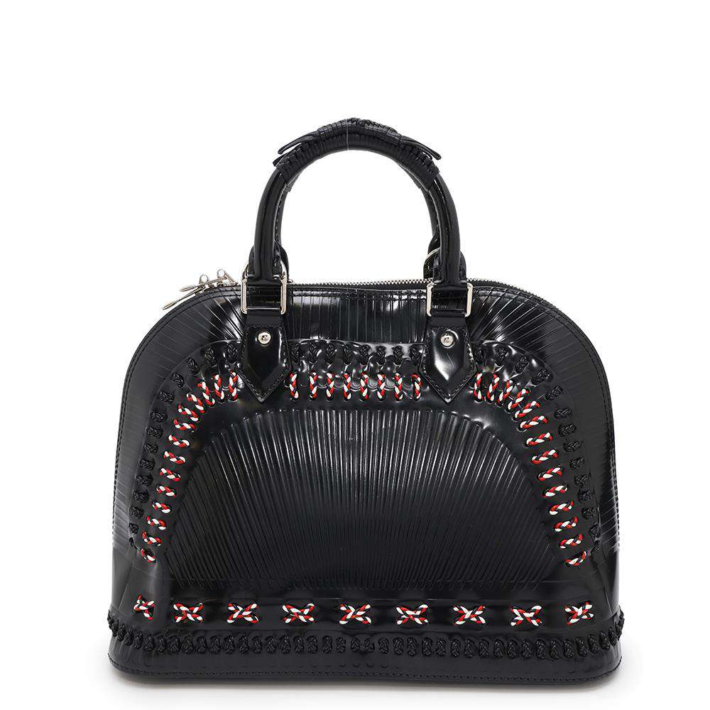 LOUIS VUITTON Kansai Yamamoto Collaboration Alma Samurai NoirM51670 Patent Leather Size PM