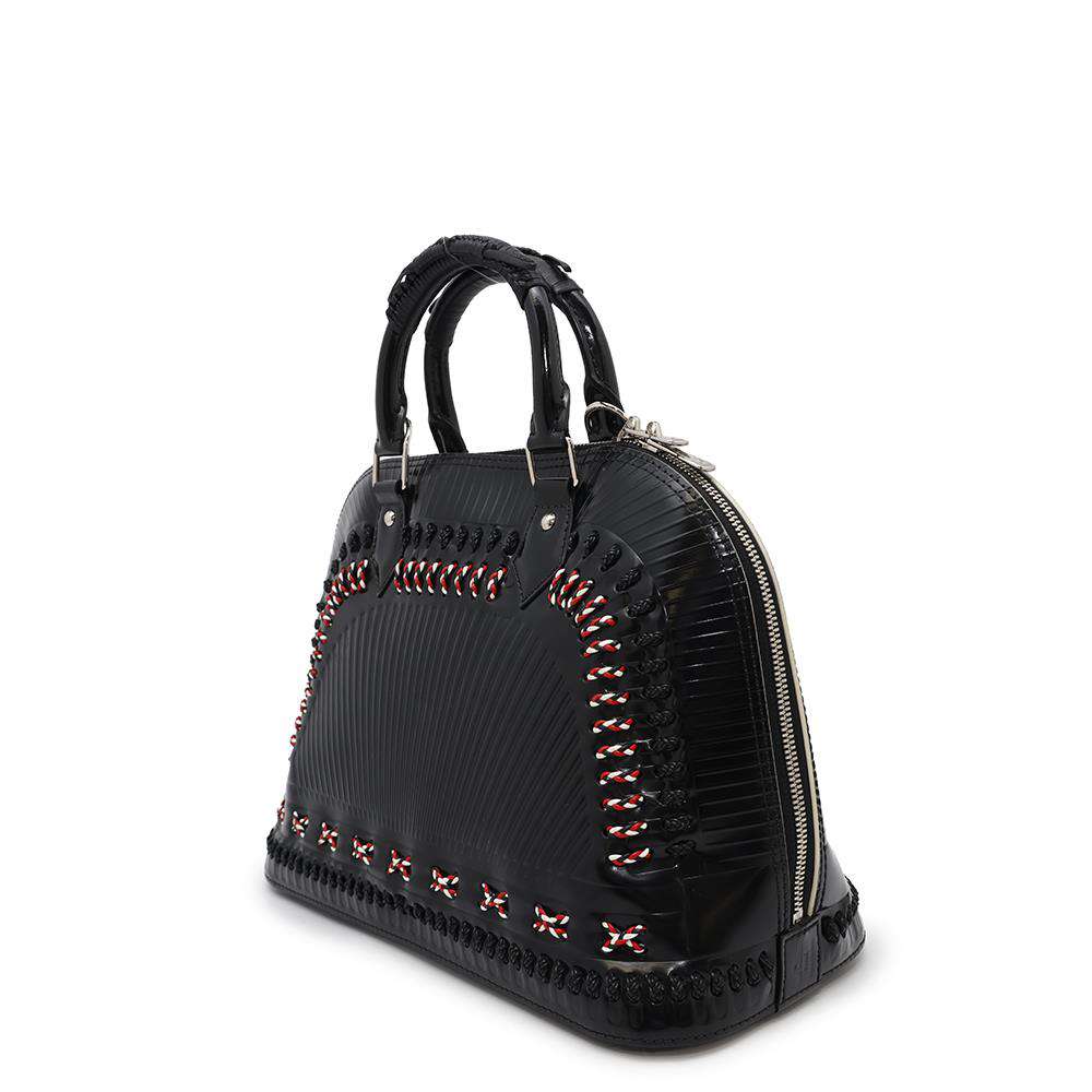 LOUIS VUITTON Kansai Yamamoto Collaboration Alma Samurai NoirM51670 Patent Leather Size PM