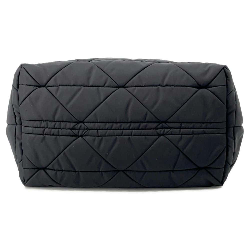 PRADA Small Padded Re-Nylon Tote Bag Black1BG436 Nylon