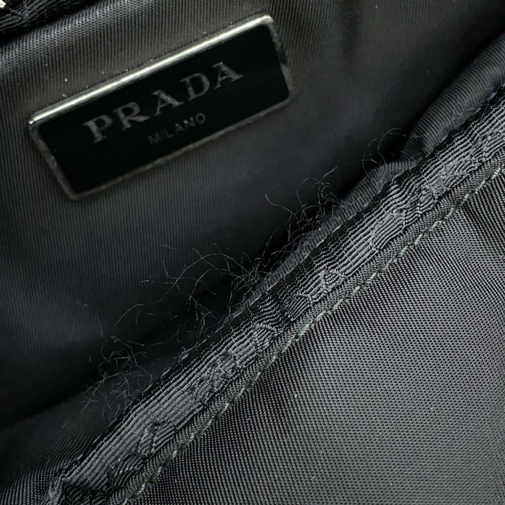 PRADA Small Padded Re-Nylon Tote Bag Black1BG436 Nylon