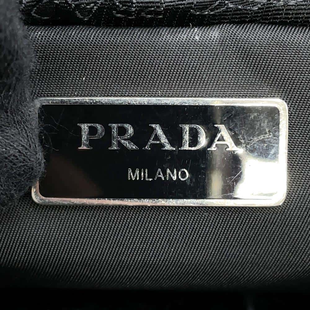 PRADA Small Padded Re-Nylon Tote Bag Black1BG436 Nylon