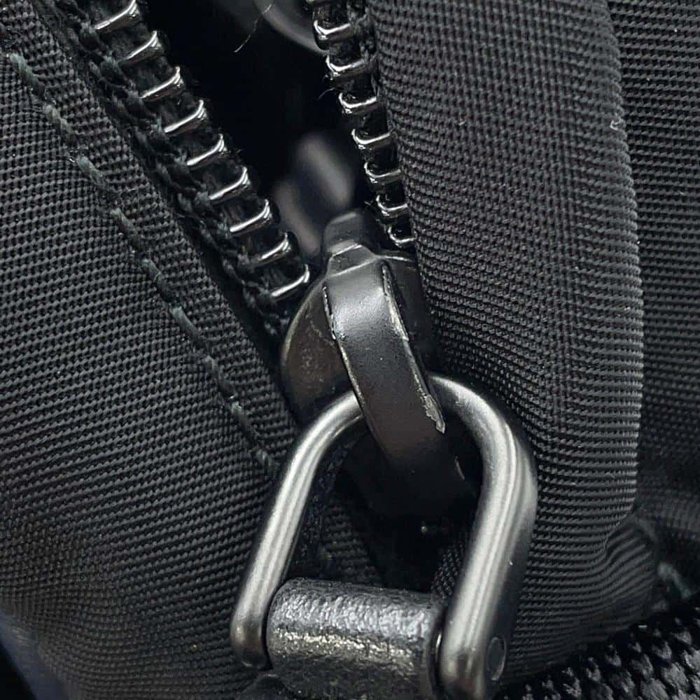 PRADA Cross Body Bag Black/Navy/Green2VH043 Nylon Leather