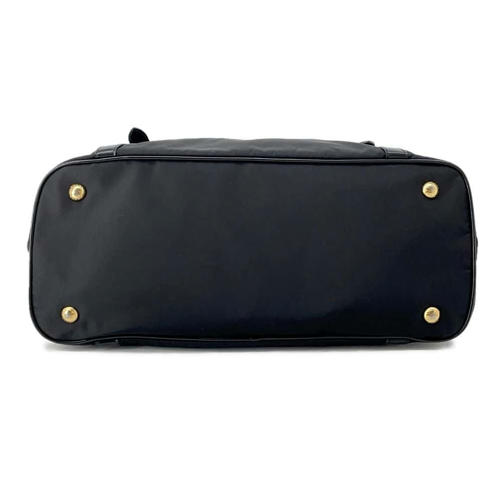 PRADA 2WAYHandbag Black1BB013 Nylon Leather