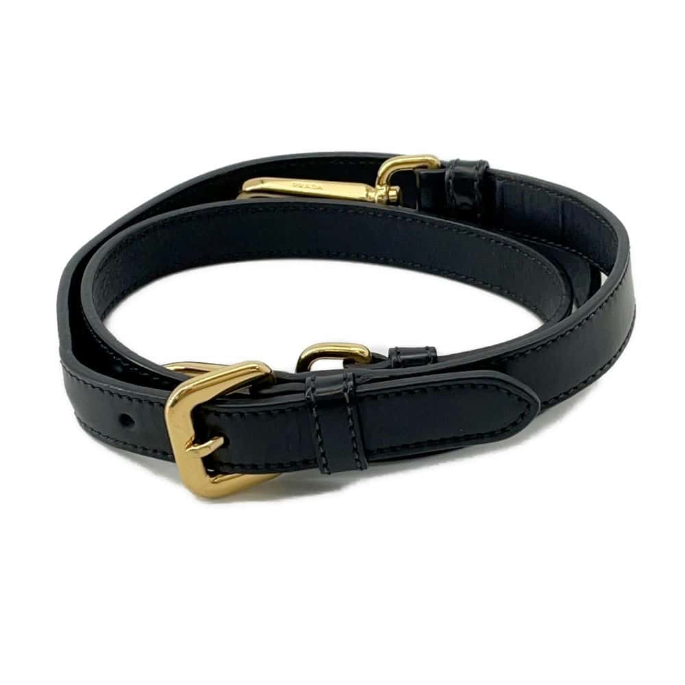 PRADA 2WAYHandbag Black1BB013 Nylon Leather