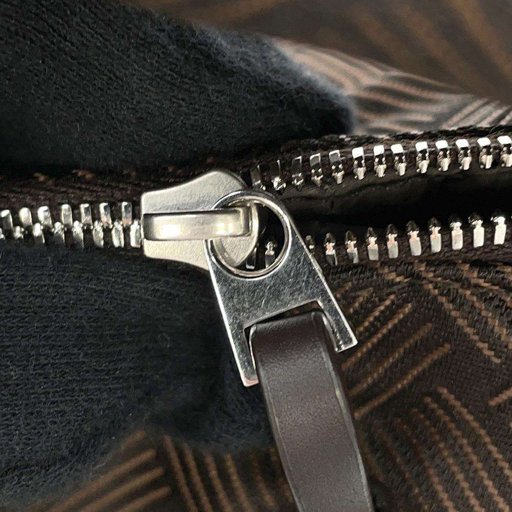 Bottega Veneta Double knot Brown Nylon Size Mini