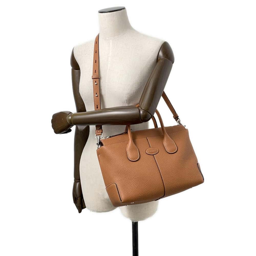 TOD’S DI Bag BrownXBWDBSA0200WSSS410 Calf Leather Size Small