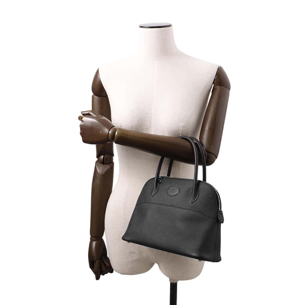 HERMES Bolide Black Epsom Size 27