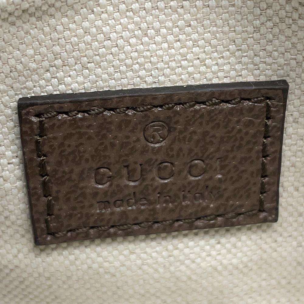 GUCCI Horsebit 1955 Shoulder Bag Beige774209 GG SupremeCanvas Leather Size Mini