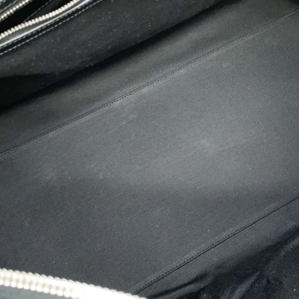 GUCCI Jumbo GG Duffle Travel Bag Black739625 Canvas Leather