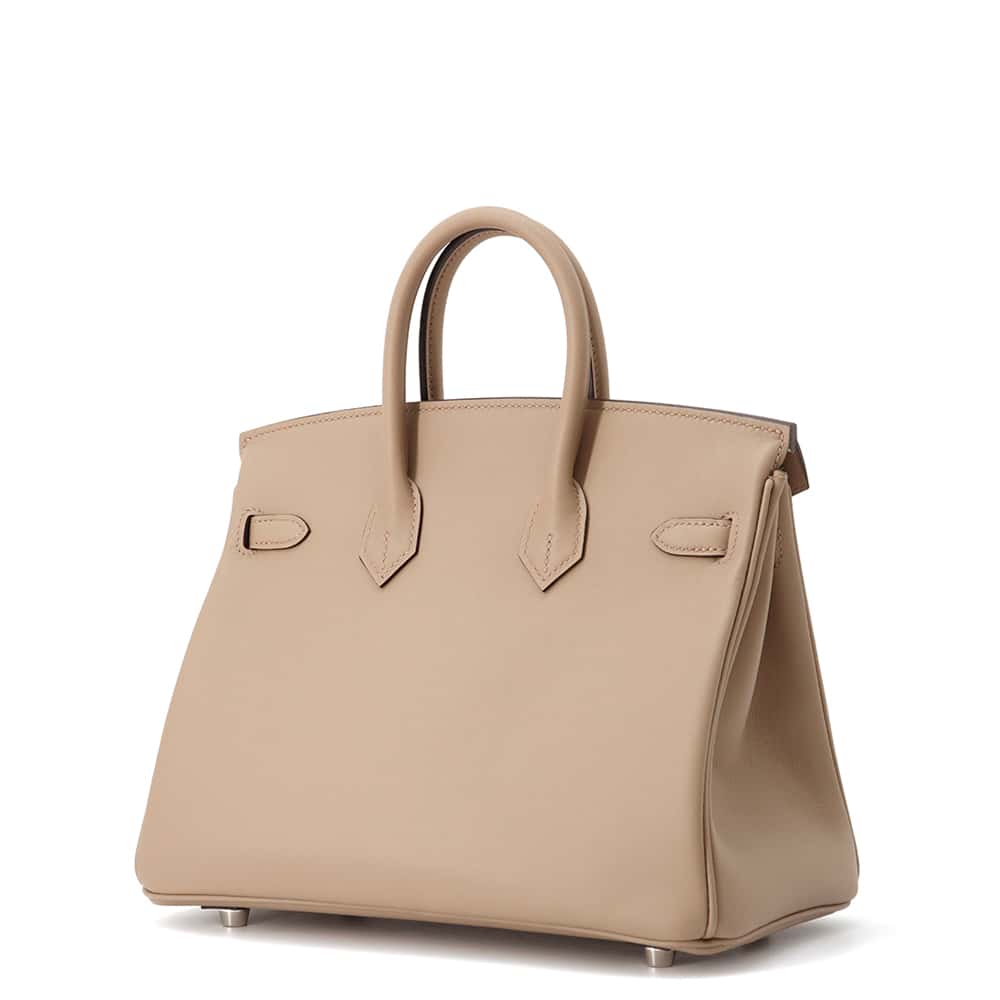 HERMES Birkin Verso Beige Marpha/Gripaire Swift Leather Size 25