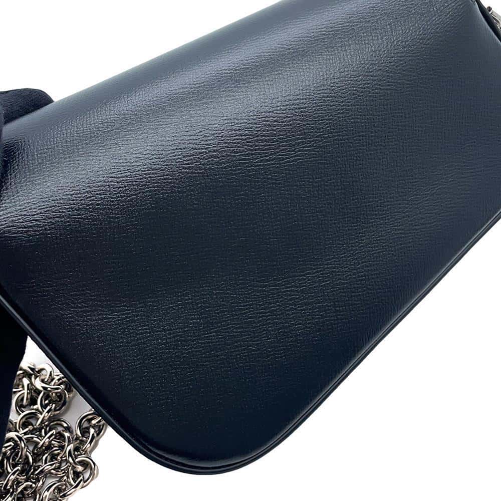GUCCI Horsebit 1955 Shoulder Bag Black774209 Leather Size Mini