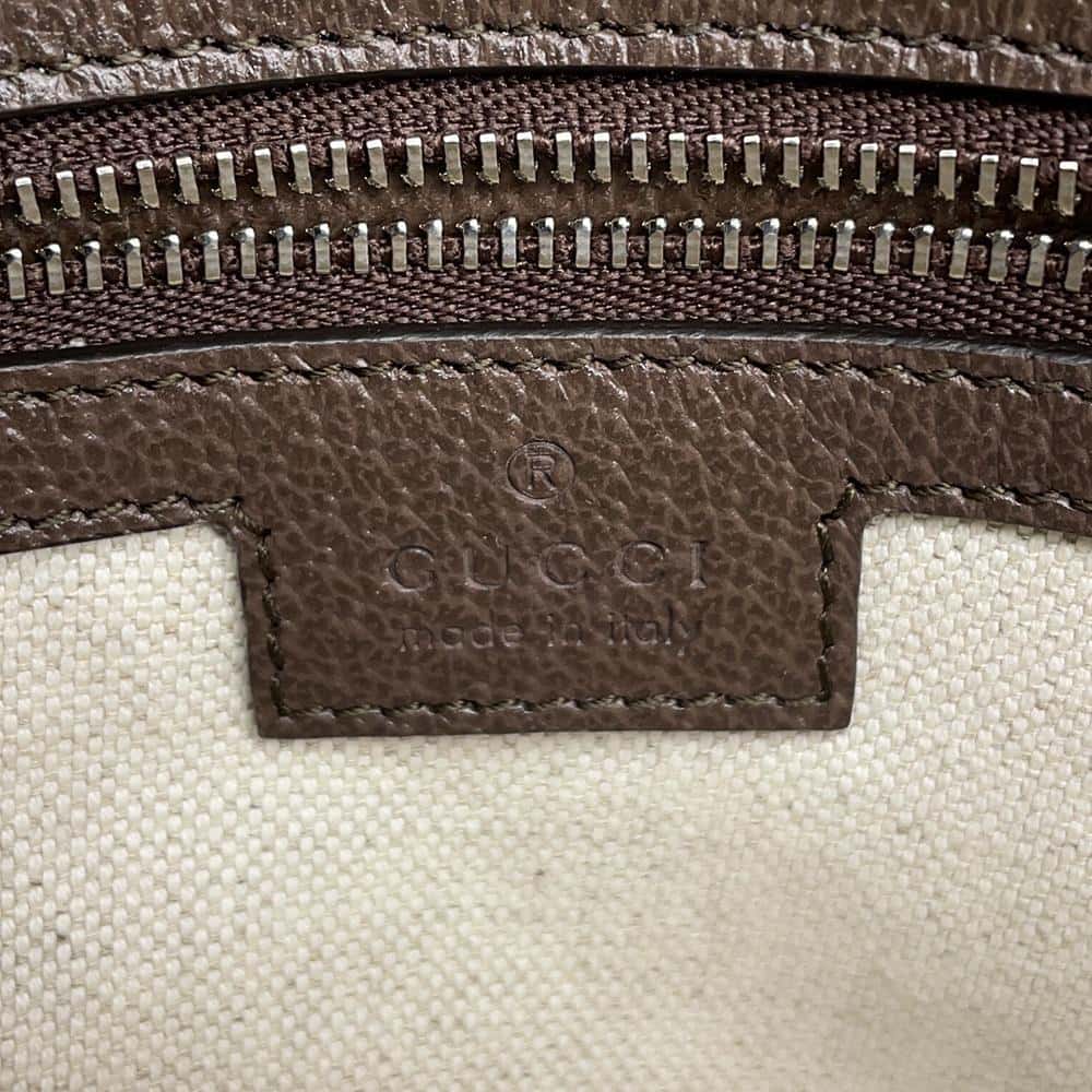 GUCCI Horsebit 1955 GG Supreme Shoulder Bag Beige764155 GG SupremeCanvas Leather