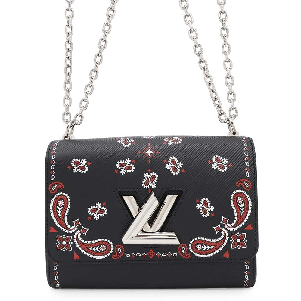 LOUIS VUITTON Twist Paisley BlackM53929 Epi Leather Size MM