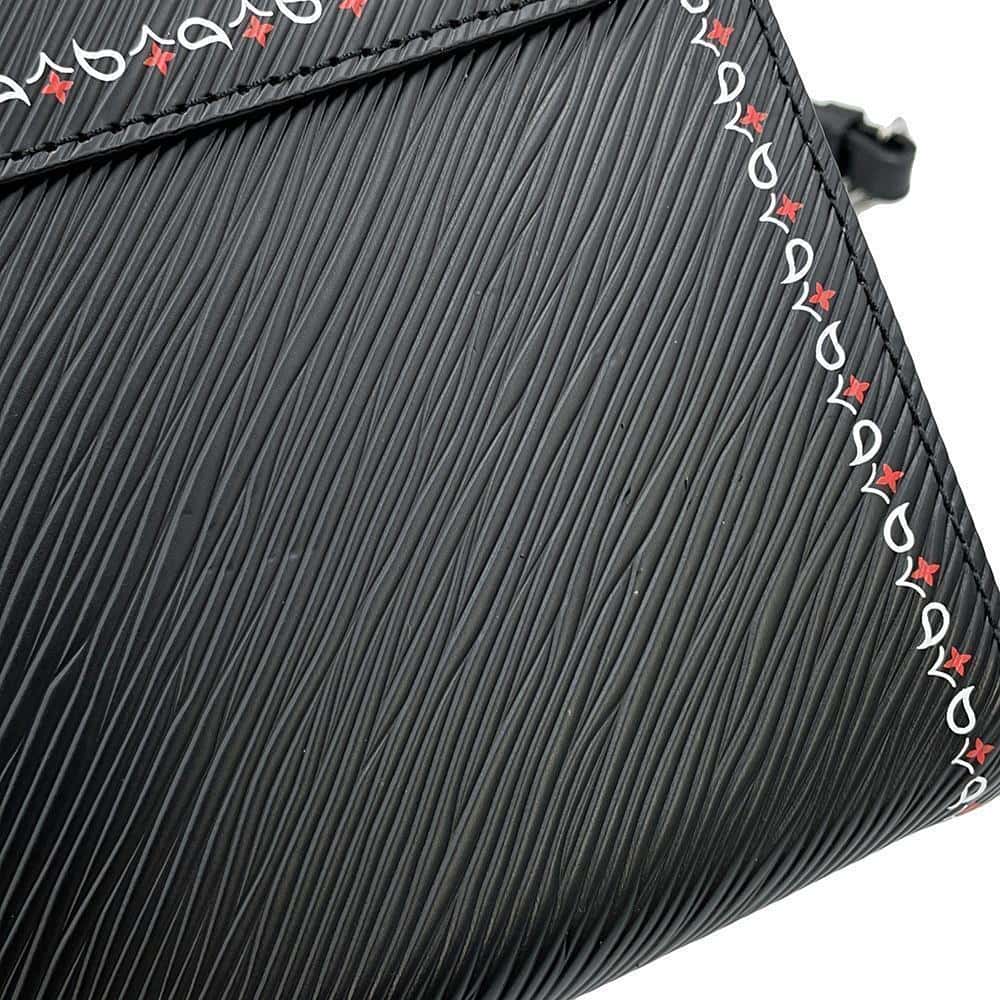 LOUIS VUITTON Twist Paisley BlackM53929 Epi Leather Size MM