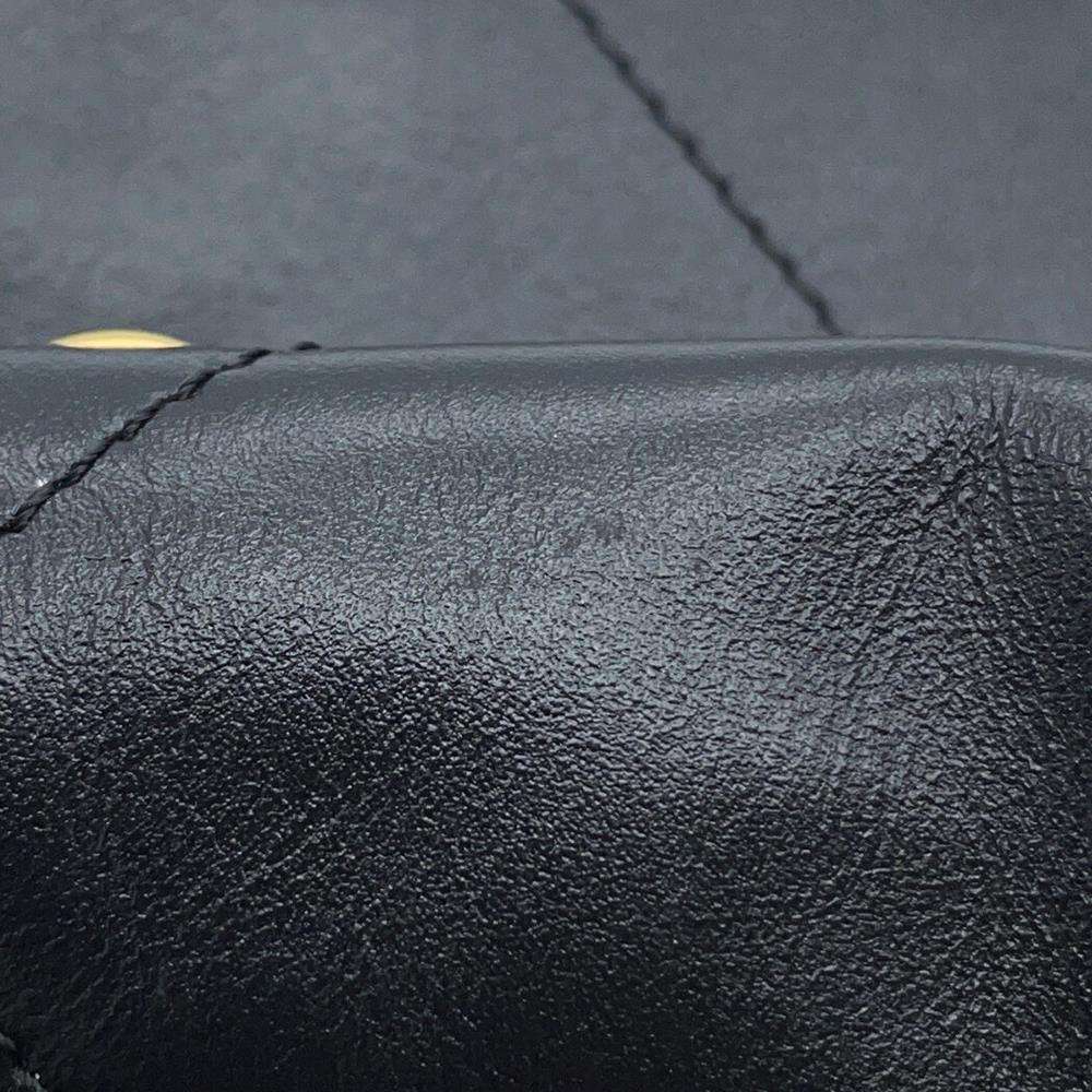 CHANEL CHANEL 22 ChainShoulder BlackAS3980 Shiny Calf Leather Size Mini
