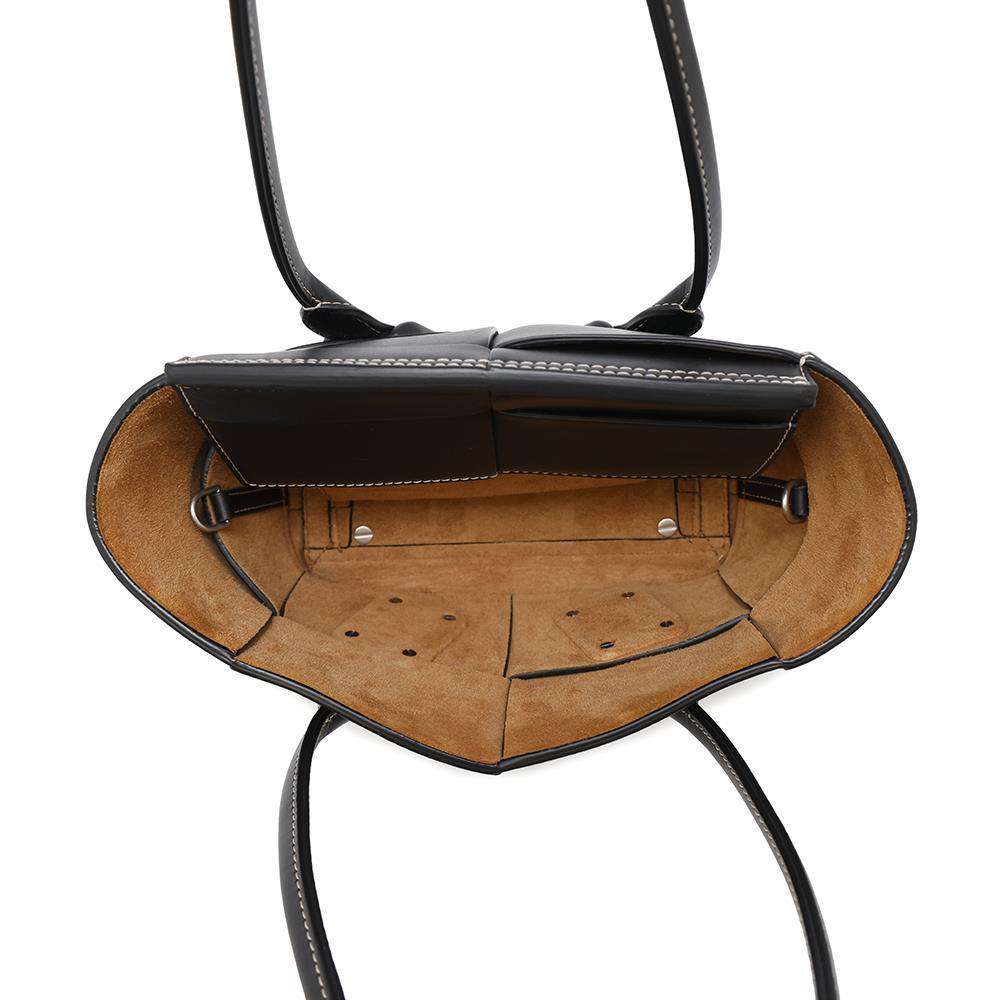 Bottega Veneta Miniza Arco 2way Handbag Black600606 Leather Size Small